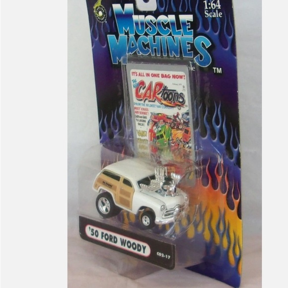 Muscle Machines 1950 '50 Ford Woody 1:64 Scale 2002 Die Cast Adult Colle… - Picture 2 of 7